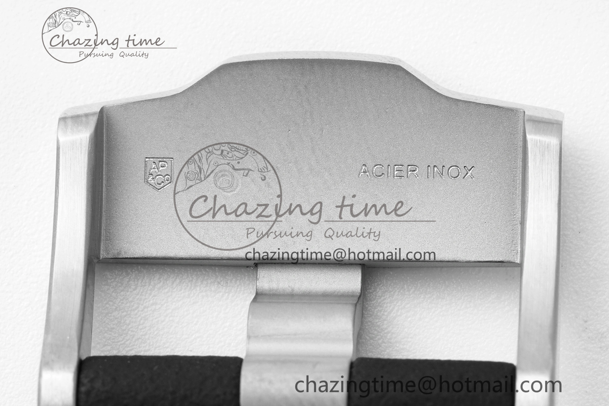 FashionForward Royal Oak Offshore 44mm Black Ceramic RSF 1:1 Best Edition Black Dial on Rubber Strap A3126 V 4717