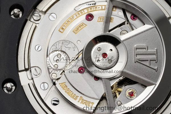 FashionForward Royal Oak Offshore 44mm Black Ceramic RSF 1:1 Best Edition Black Dial on Rubber Strap A3126 V 4717