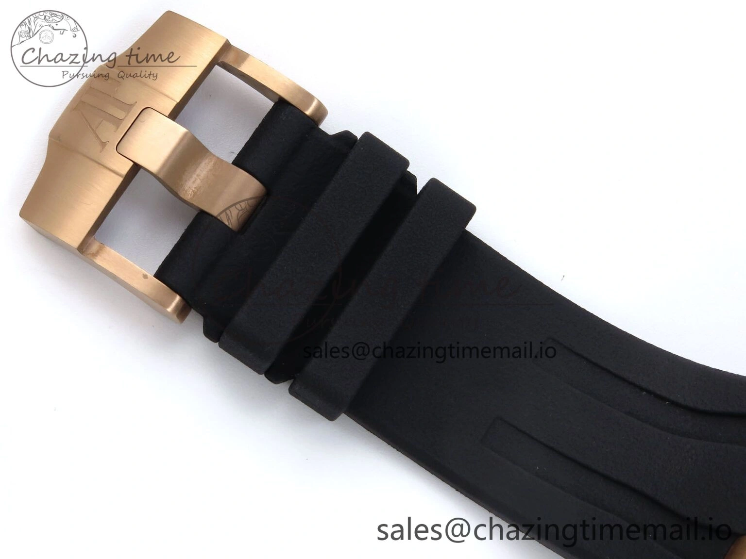Royal Oak Offshore 44mm Black Ceramic TKF 1:1 Best Edition Black RG Dial on Black Rubber Strap A Timeless 4367