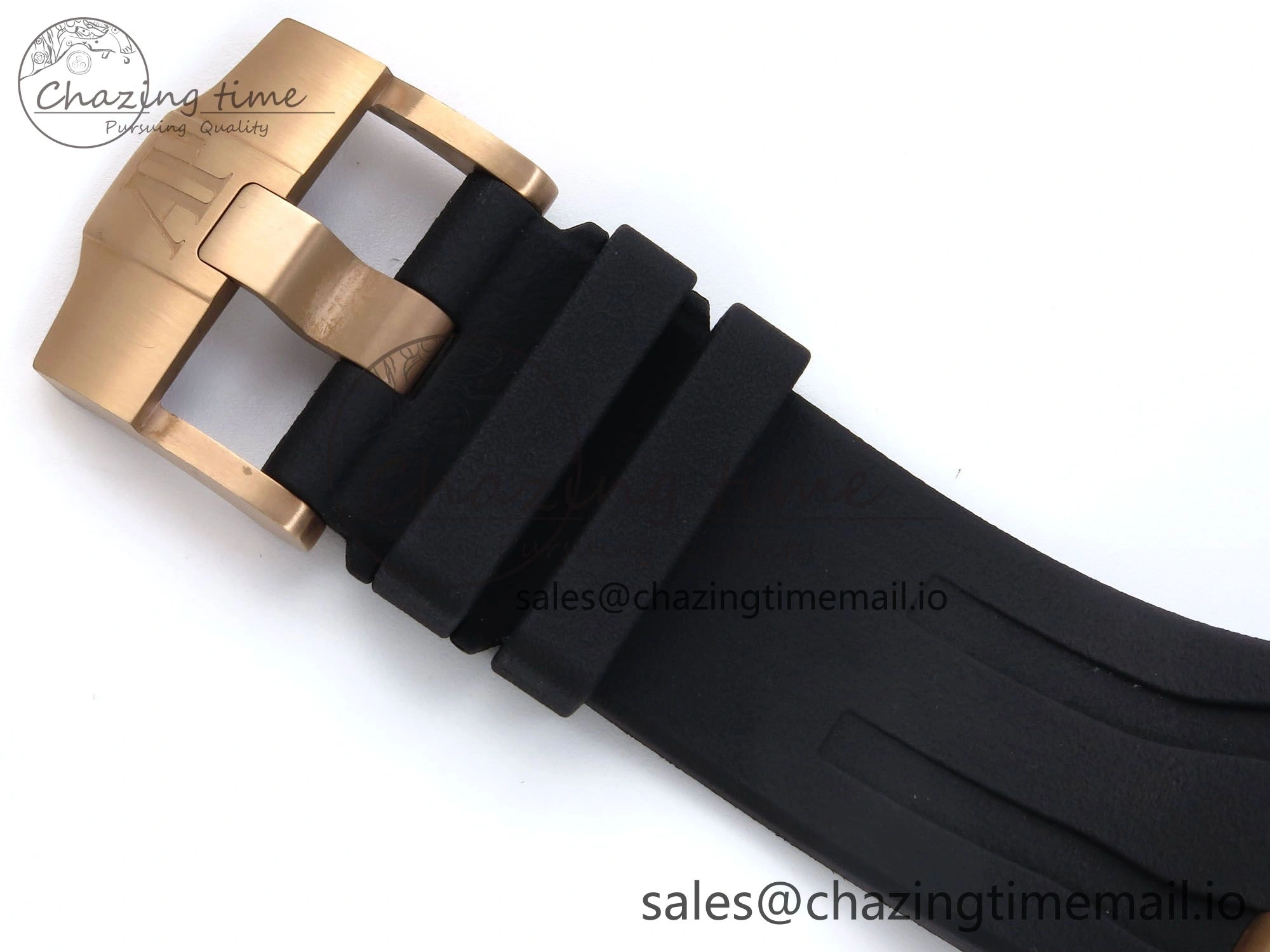 Royal Oak Offshore 44mm Black Ceramic TKF 1:1 Best Edition Black RG Dial on Black Rubber Strap A Timeless 4367