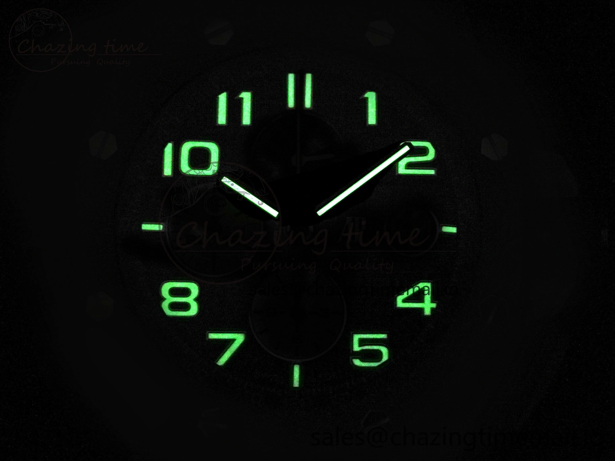 Flexible Royal Oak Offshore 44mm Black Ceramic TKF 1:1 Best Edition Blue Dial on Blue Rubber Strap A 4366