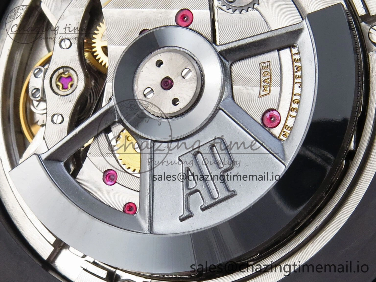 OdorResistant Royal Oak Offshore 44mm Black Ceramic TKF 1:1 Best Edition Green Dial on Green Rubber Strap A 4314