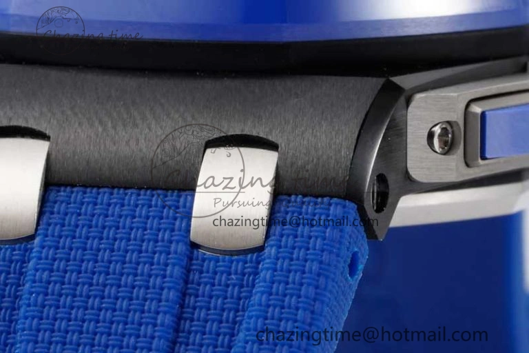 Royal Oak Offshore 44mm Blue Black Ceramic APF 1:1 Best Edition Blue Black Dial on Rubber Strap A3126 V Youthful 4618