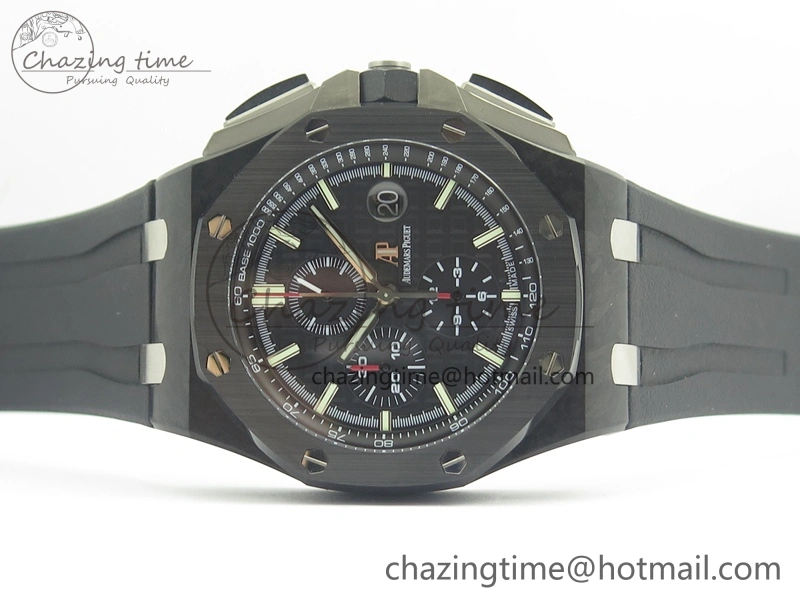 Modern Royal Oak Offshore 44mm Forged Carbon JF 1:1 Best Edition A3126 V2 w  Cyclops And DW Mod 4954