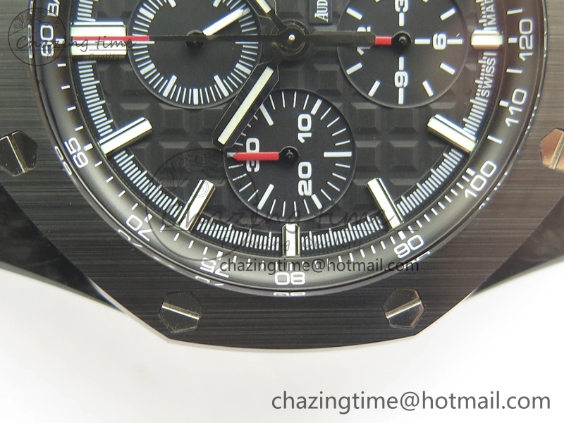 Modern Royal Oak Offshore 44mm Forged Carbon JF 1:1 Best Edition A3126 V2 w  Cyclops And DW Mod 4954