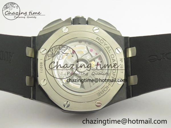 Modern Royal Oak Offshore 44mm Forged Carbon JF 1:1 Best Edition A3126 V2 w  Cyclops And DW Mod 4954