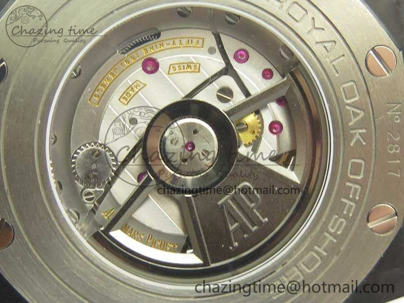 Modern Royal Oak Offshore 44mm Forged Carbon JF 1:1 Best Edition A3126 V2 w  Cyclops And DW Mod 4954
