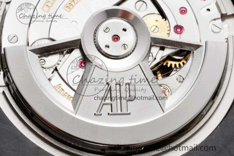 Royal Oak Offshore 44mm Forged Carbon RG Bezel APF 1:1 Best Edition Black Dial on Rubber Strap A3126 V Classic 4617