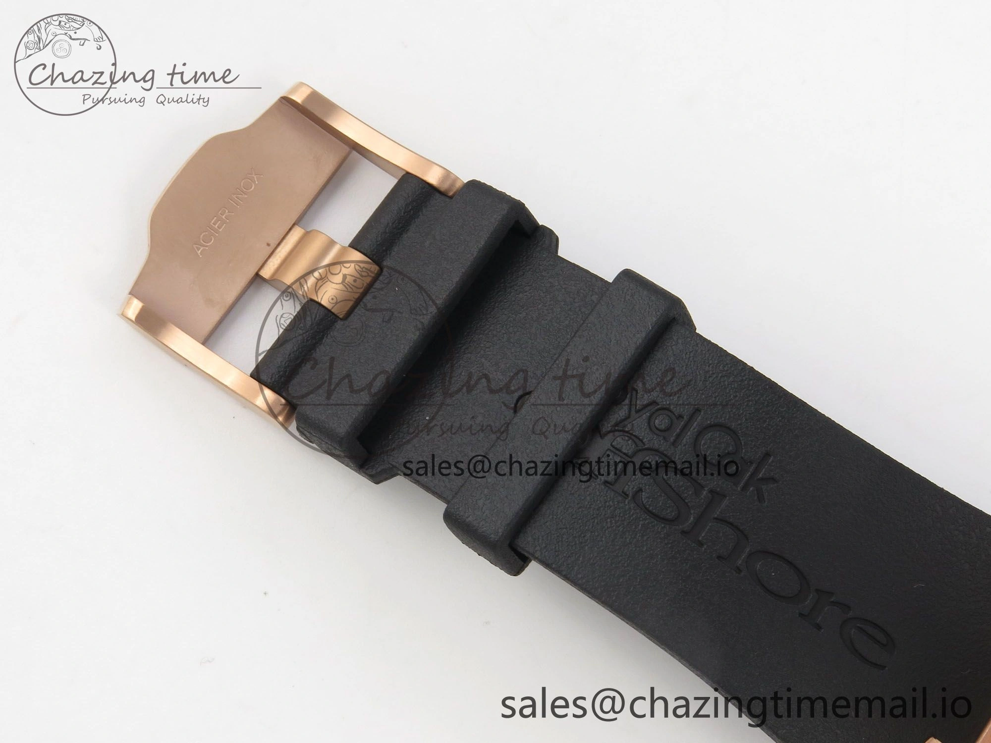Royal Oak Offshore 44mm RG APPF Best Edition Black Dial Ceramic Bezel on Black Rubber Strap SA Colorful 4237