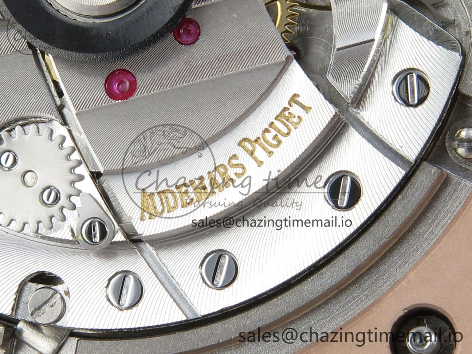 ZeroBulk Royal Oak Offshore 44mm RG APPF Best Edition Black White Dial Ceramic Bezel on Black Rubber Strap SA 4238