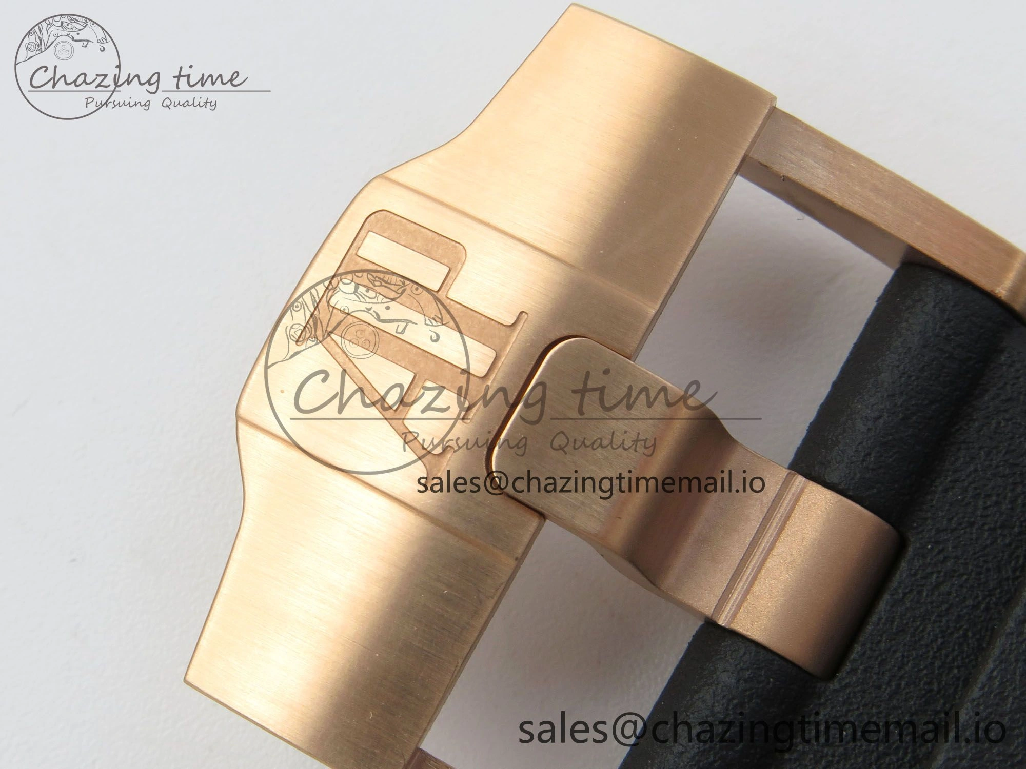 ZeroBulk Royal Oak Offshore 44mm RG APPF Best Edition Black White Dial Ceramic Bezel on Black Rubber Strap SA 4238