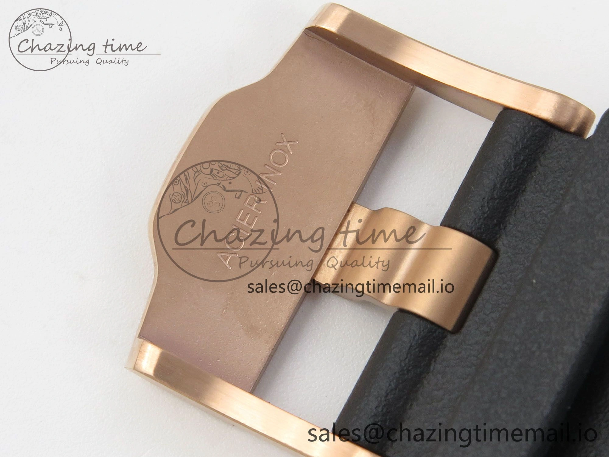 ZeroBulk Royal Oak Offshore 44mm RG APPF Best Edition Black White Dial Ceramic Bezel on Black Rubber Strap SA 4238
