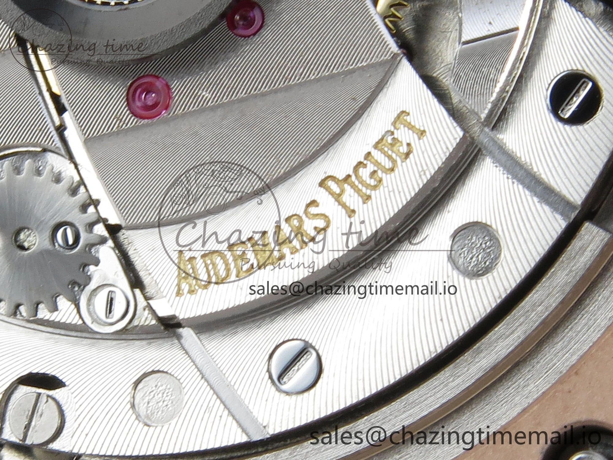 Royal Oak Offshore 44mm RG APPF Best Edition Gray Dial Ceramic Bezel on Black Rubber Strap SA Minimalist 4241
