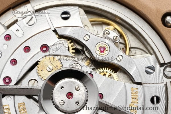 NewStyle Royal Oak Offshore 44mm RG Ceramic Bezel RSF 1:1 Best Edition Black Dial on Rubber Strap A3126 V 4721