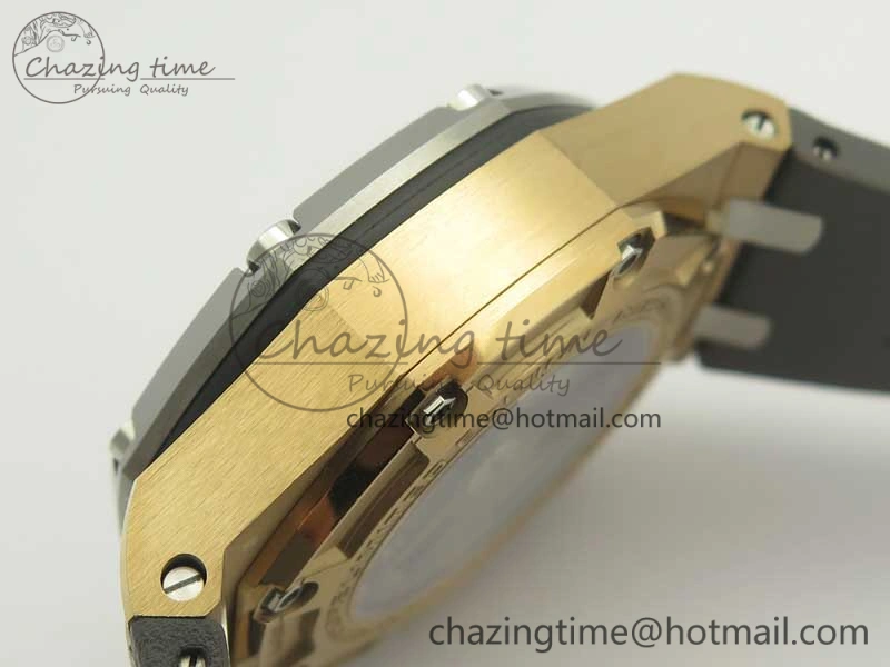 Royal Oak Offshore 44mm RG Cermet Bezel Michael Schumacher 1:1 JF Best Edition A3126 (Free XS Strap) V2 w  Cyclops Packable 4916