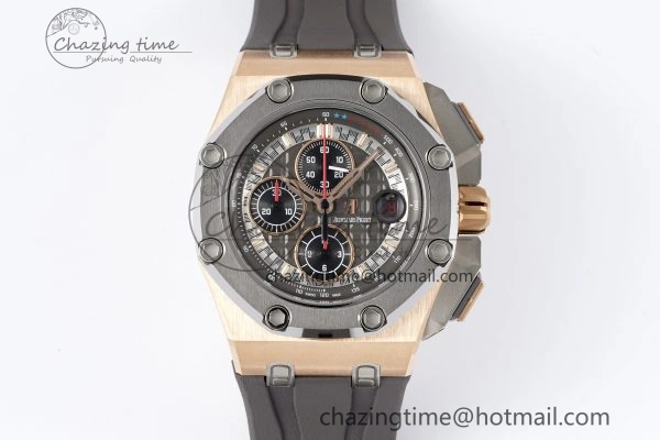 Affordable Royal Oak Offshore 44mm RG Michael Schumacher 1:1 JJF Best Edition A 4650