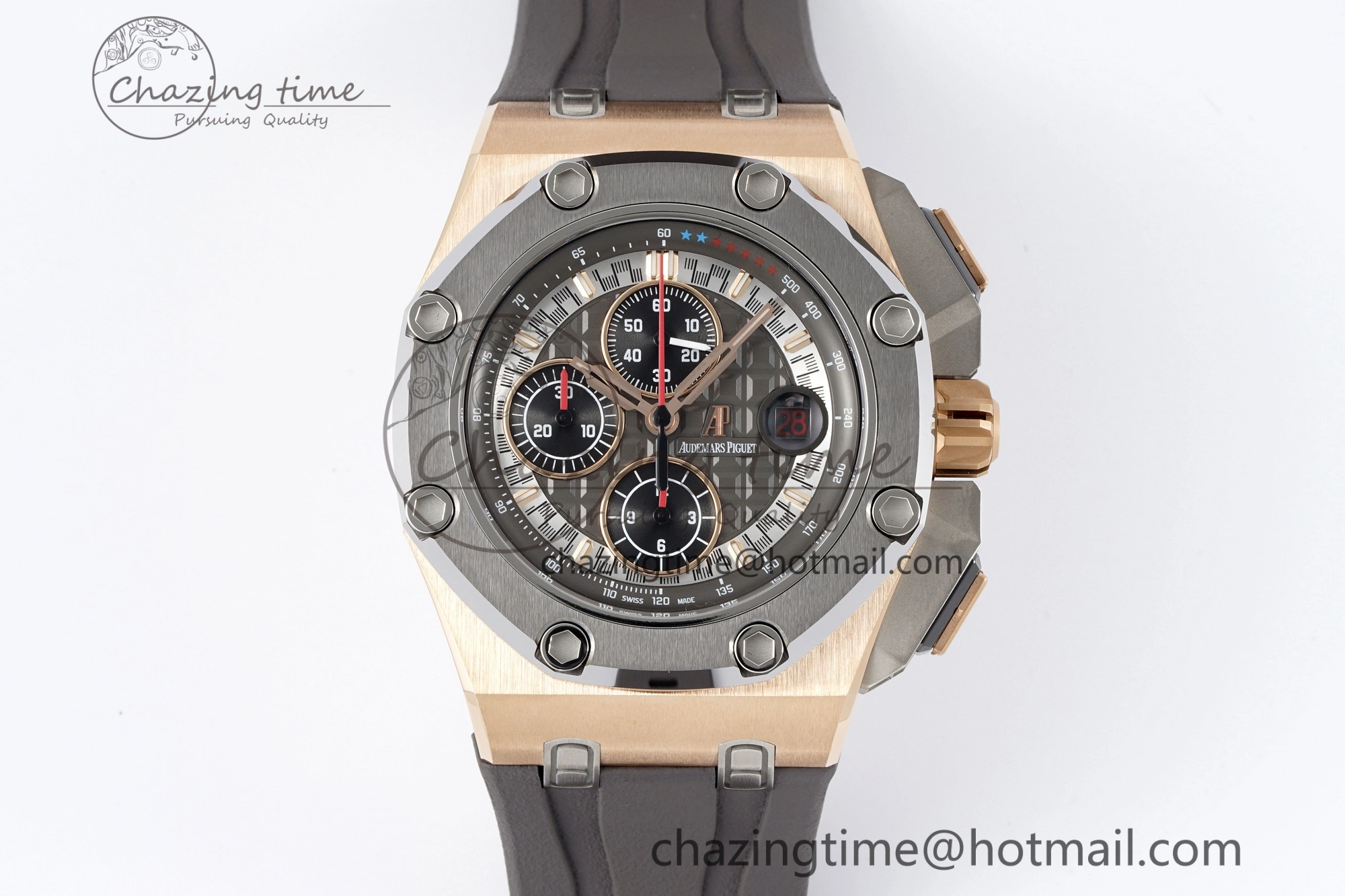 Affordable Royal Oak Offshore 44mm RG Michael Schumacher 1:1 JJF Best Edition A 4650