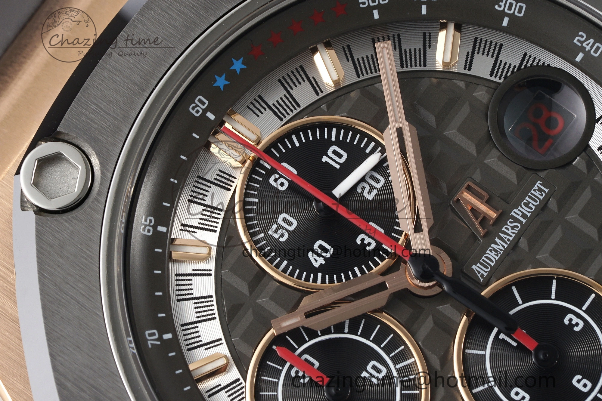 Affordable Royal Oak Offshore 44mm RG Michael Schumacher 1:1 JJF Best Edition A 4650