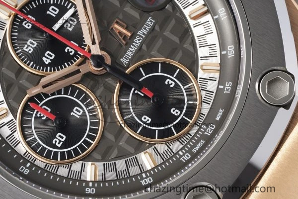 Affordable Royal Oak Offshore 44mm RG Michael Schumacher 1:1 JJF Best Edition A 4650