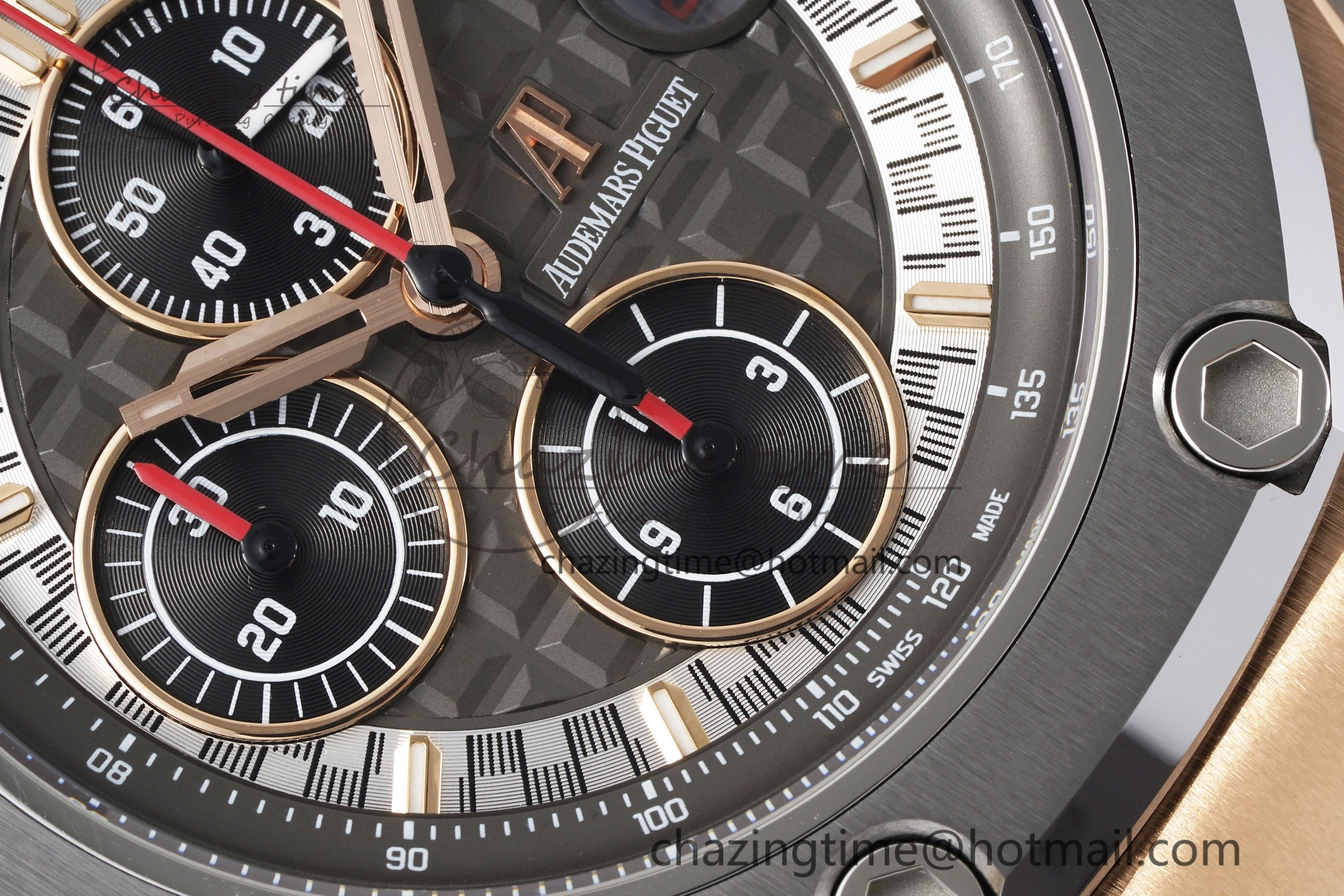 Affordable Royal Oak Offshore 44mm RG Michael Schumacher 1:1 JJF Best Edition A 4650