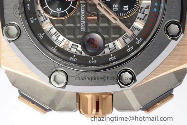 Affordable Royal Oak Offshore 44mm RG Michael Schumacher 1:1 JJF Best Edition A 4650