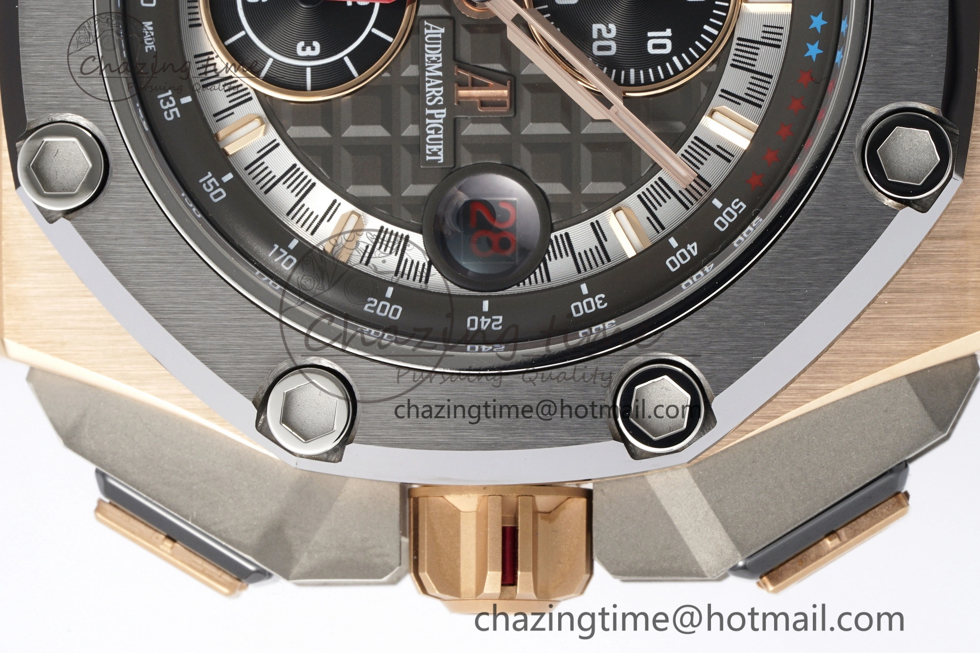 Affordable Royal Oak Offshore 44mm RG Michael Schumacher 1:1 JJF Best Edition A 4650