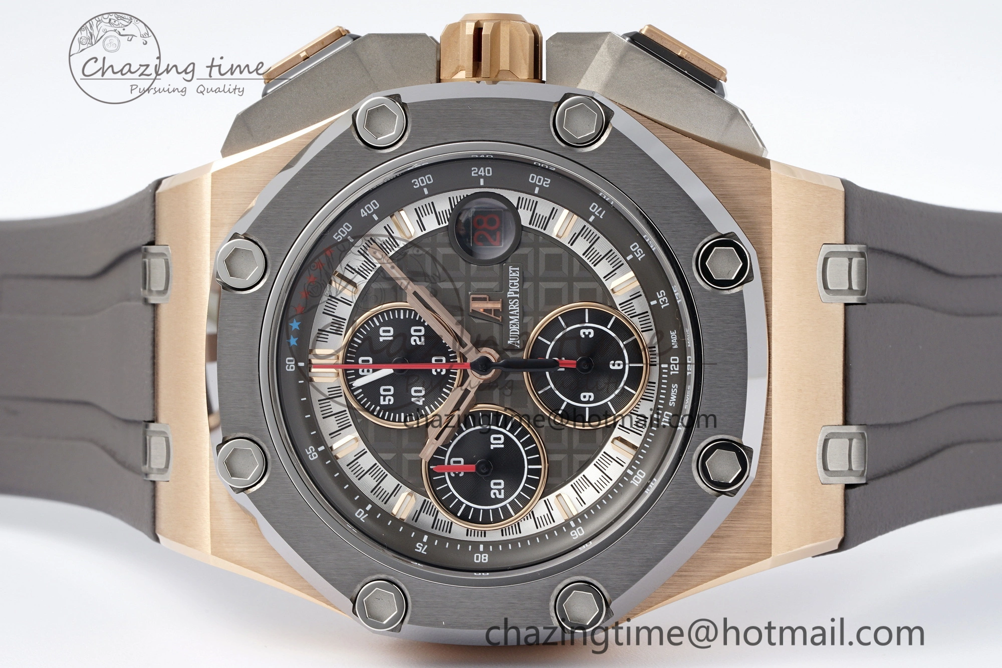 Affordable Royal Oak Offshore 44mm RG Michael Schumacher 1:1 JJF Best Edition A 4650
