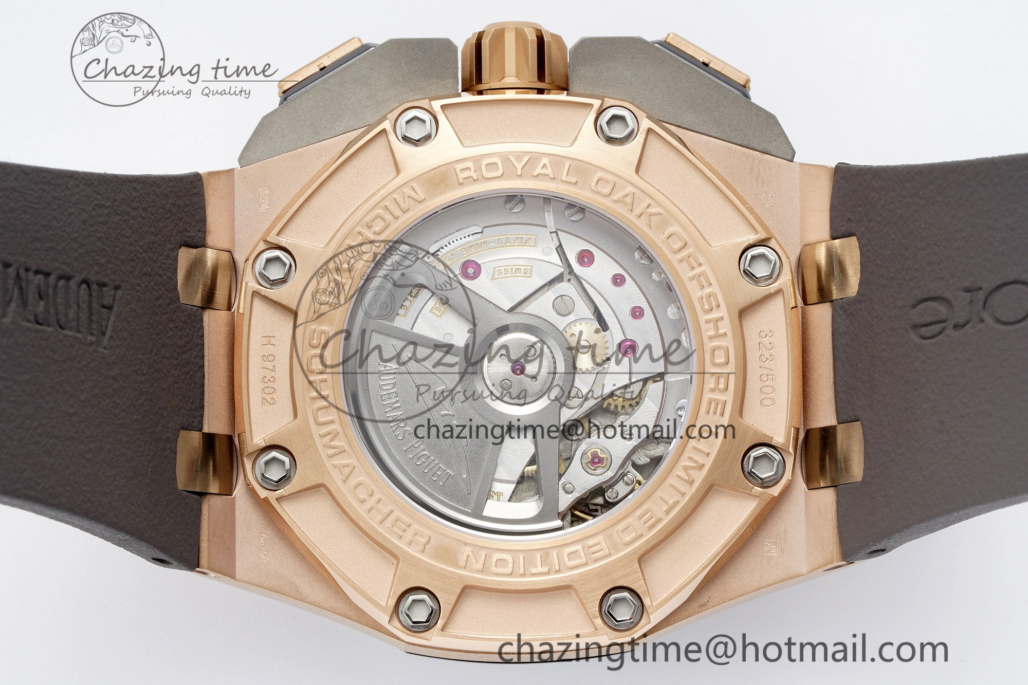 Affordable Royal Oak Offshore 44mm RG Michael Schumacher 1:1 JJF Best Edition A 4650
