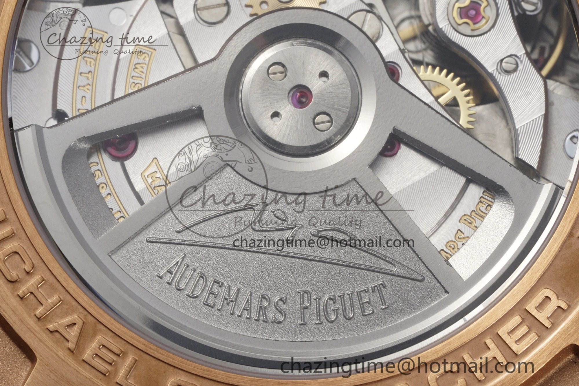 Affordable Royal Oak Offshore 44mm RG Michael Schumacher 1:1 JJF Best Edition A 4650