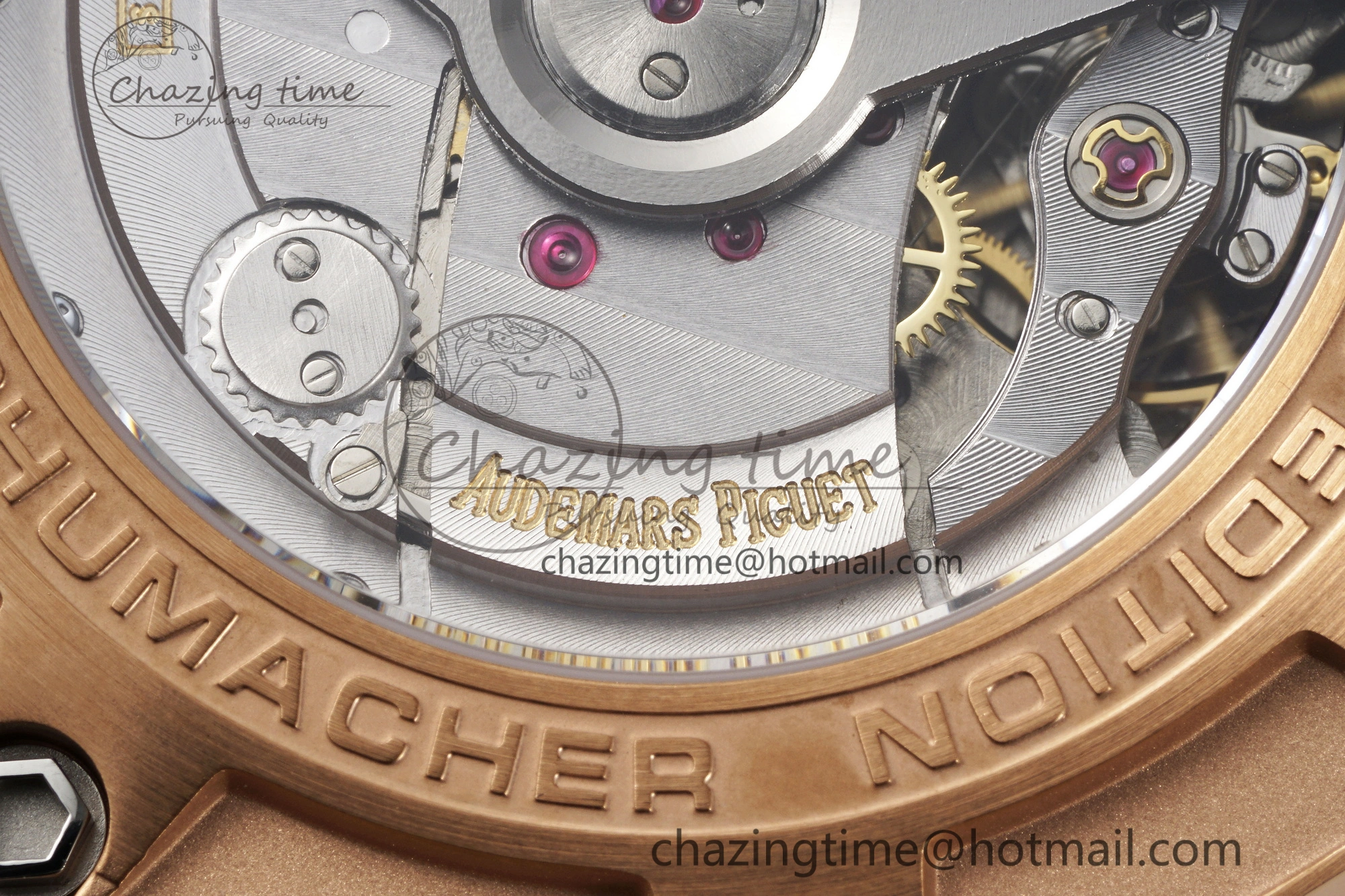 Affordable Royal Oak Offshore 44mm RG Michael Schumacher 1:1 JJF Best Edition A 4650