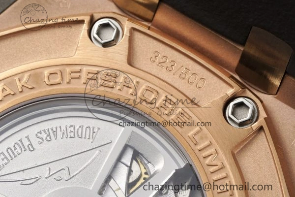 Affordable Royal Oak Offshore 44mm RG Michael Schumacher 1:1 JJF Best Edition A 4650