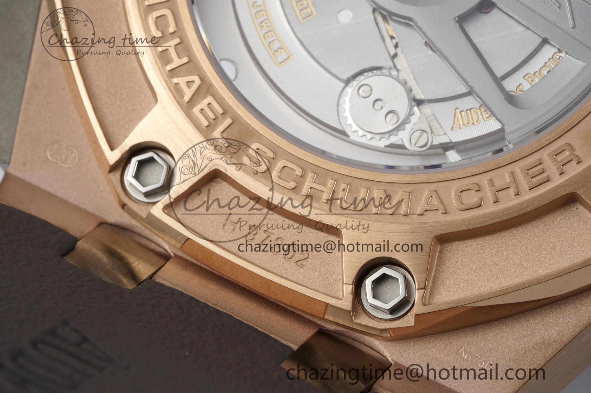 Affordable Royal Oak Offshore 44mm RG Michael Schumacher 1:1 JJF Best Edition A 4650