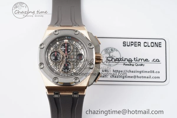 Affordable Royal Oak Offshore 44mm RG Michael Schumacher 1:1 JJF Best Edition A 4650