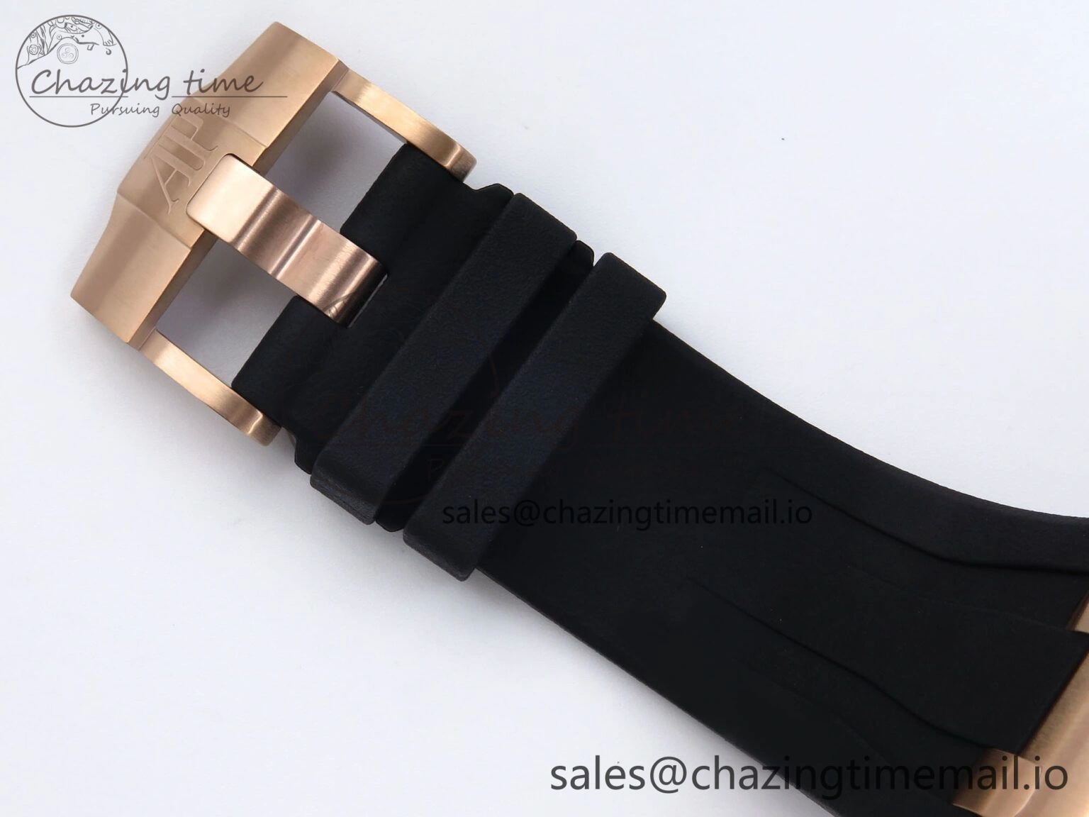 Royal Oak Offshore 44mm RG TKF 1:1 Best Edition Black Dial on Black Rubber Strap A SmartChoice 4319