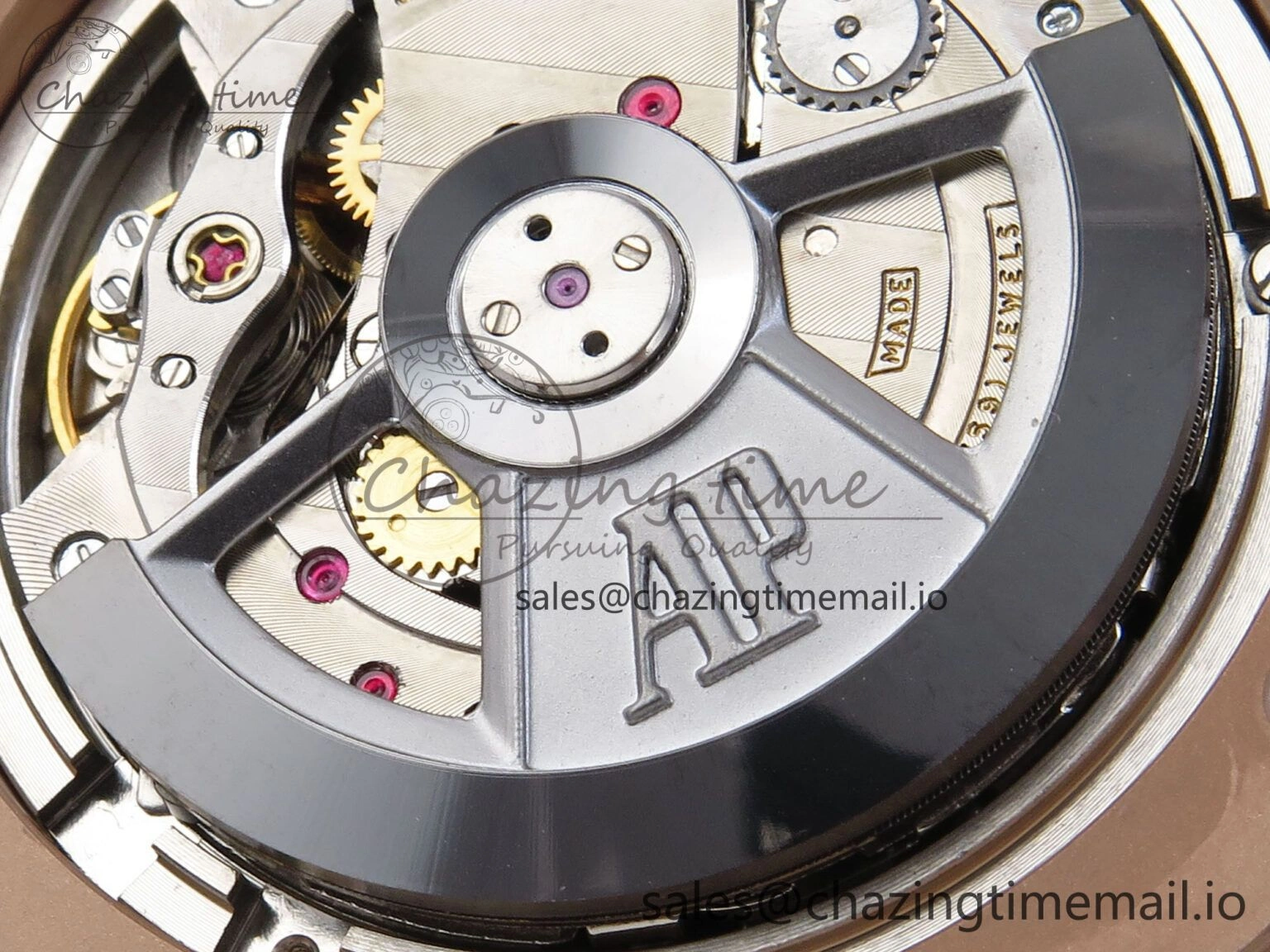 Royal Oak Offshore 44mm RG TKF 1:1 Best Edition White Dial on White Rubber Strap A SportInspired 4363