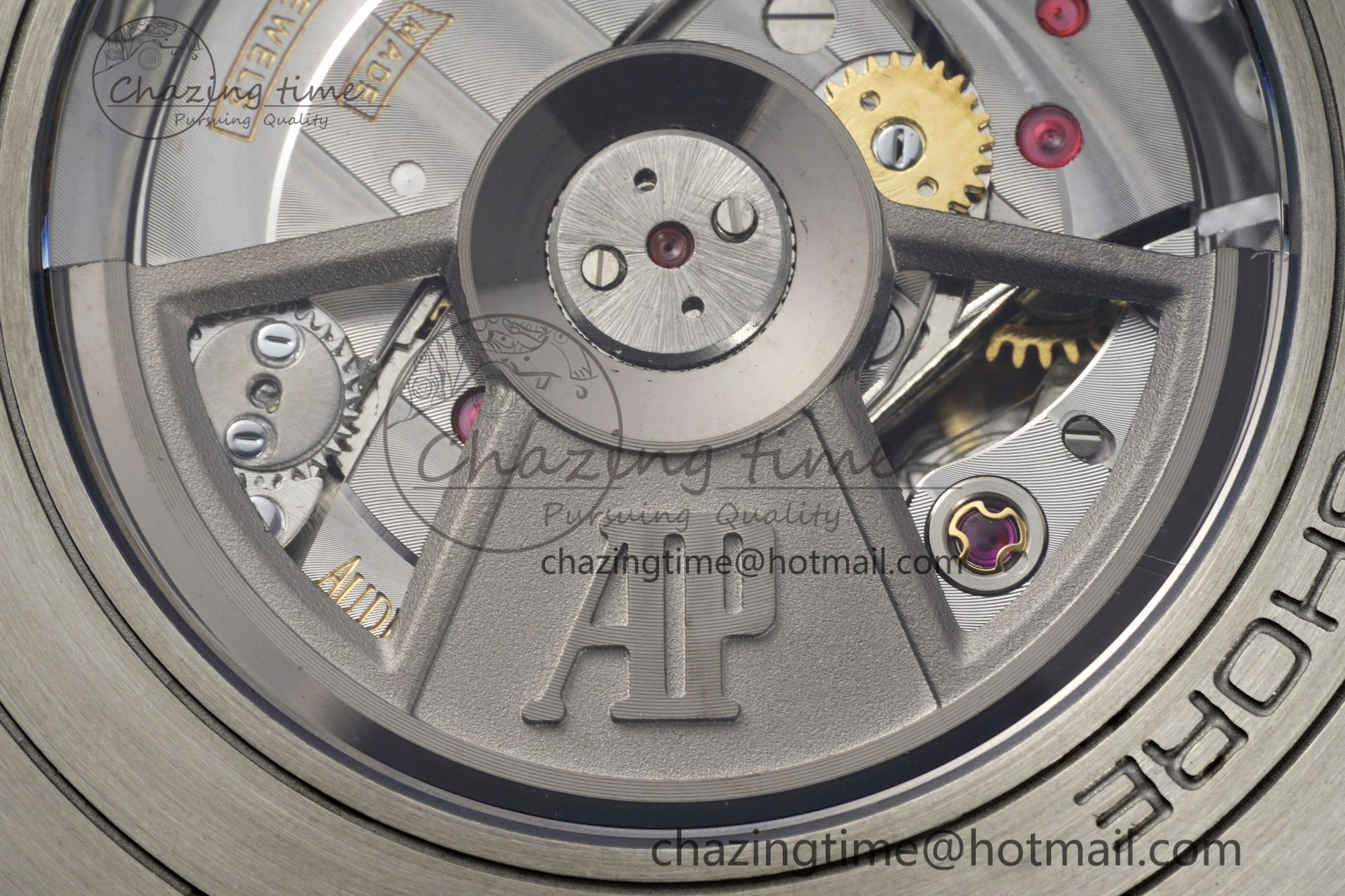 Royal Oak Offshore 44mm Real Ceramic APF 1:1 Best Edition Black Dial RG Markers on Rubber Strap A Refined 4697