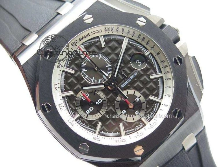 HighQuality Royal Oak Offshore 44mm Real Ceramic JF 1:1 Best Edition Grey Dial A 5089