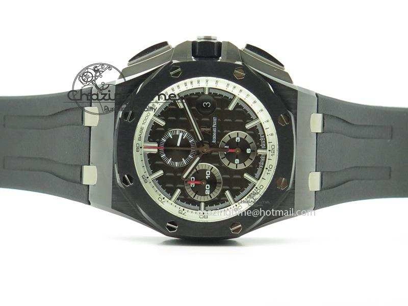 HighQuality Royal Oak Offshore 44mm Real Ceramic JF 1:1 Best Edition Grey Dial A 5089