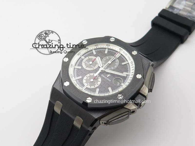 HighQuality Royal Oak Offshore 44mm Real Ceramic JF 1:1 Best Edition Grey Dial A 5089