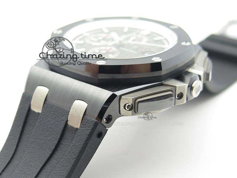 HighQuality Royal Oak Offshore 44mm Real Ceramic JF 1:1 Best Edition Grey Dial A 5089