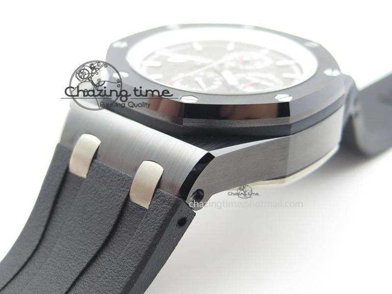 HighQuality Royal Oak Offshore 44mm Real Ceramic JF 1:1 Best Edition Grey Dial A 5089