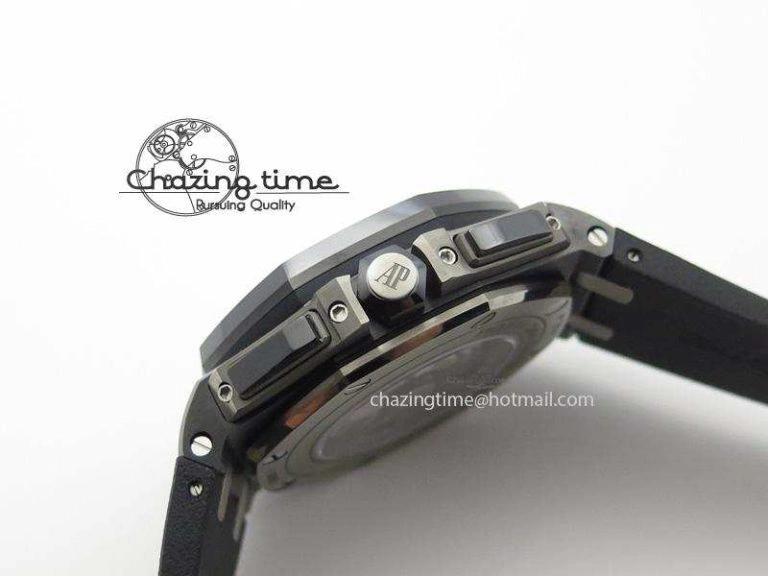 HighQuality Royal Oak Offshore 44mm Real Ceramic JF 1:1 Best Edition Grey Dial A 5089