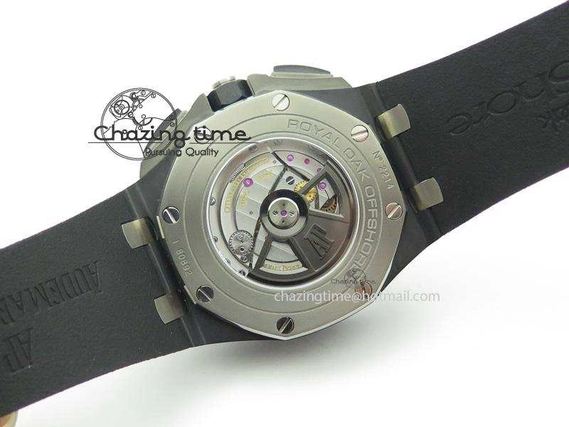 HighQuality Royal Oak Offshore 44mm Real Ceramic JF 1:1 Best Edition Grey Dial A 5089