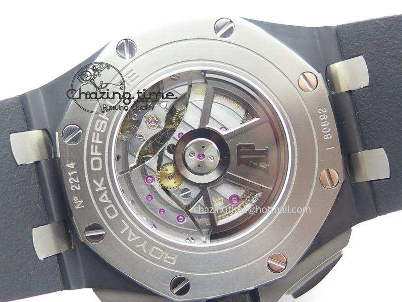 HighQuality Royal Oak Offshore 44mm Real Ceramic JF 1:1 Best Edition Grey Dial A 5089