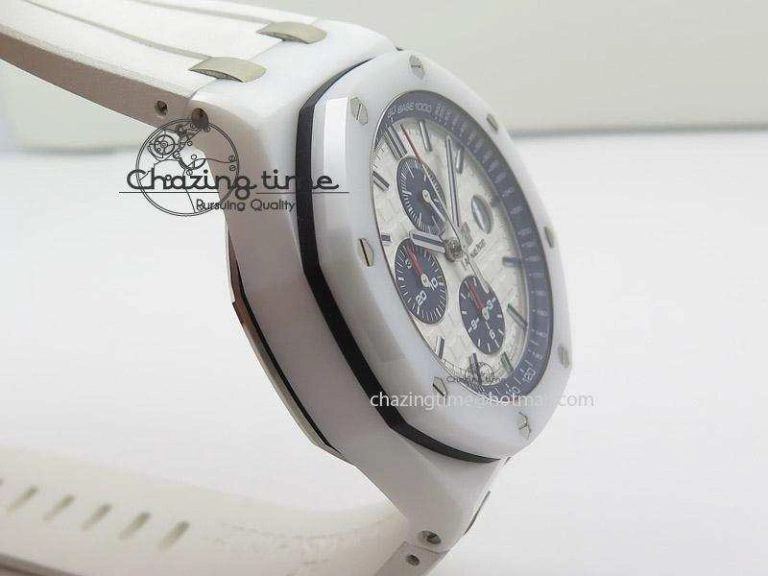 Royal Oak Offshore 44mm Real White Ceramic JF Best Edition A Sustainable 5117