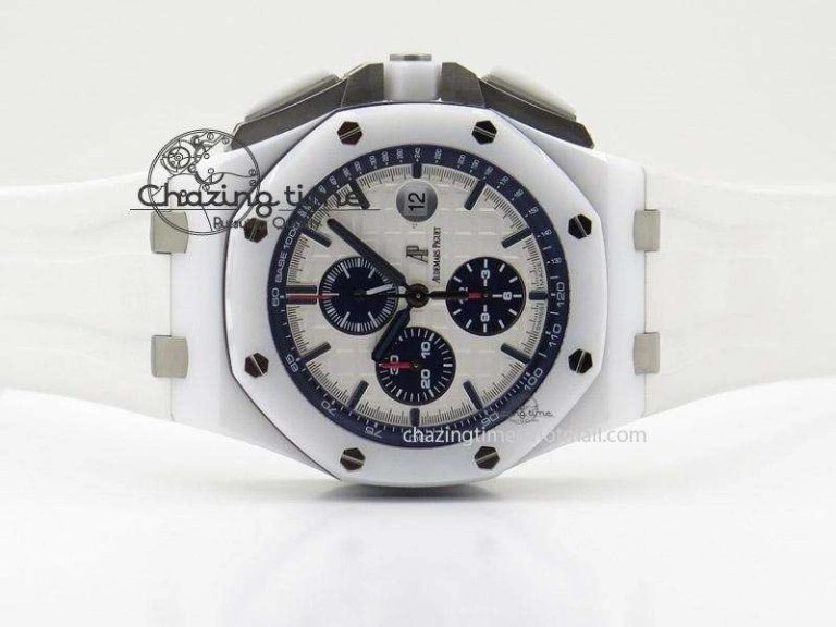 Royal Oak Offshore 44mm Real White Ceramic JF Best Edition A Sustainable 5117