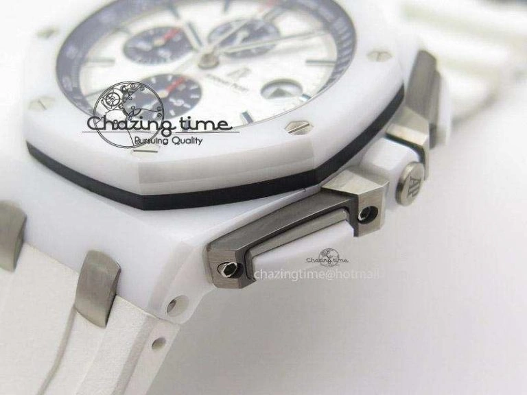 Royal Oak Offshore 44mm Real White Ceramic JF Best Edition A Sustainable 5117