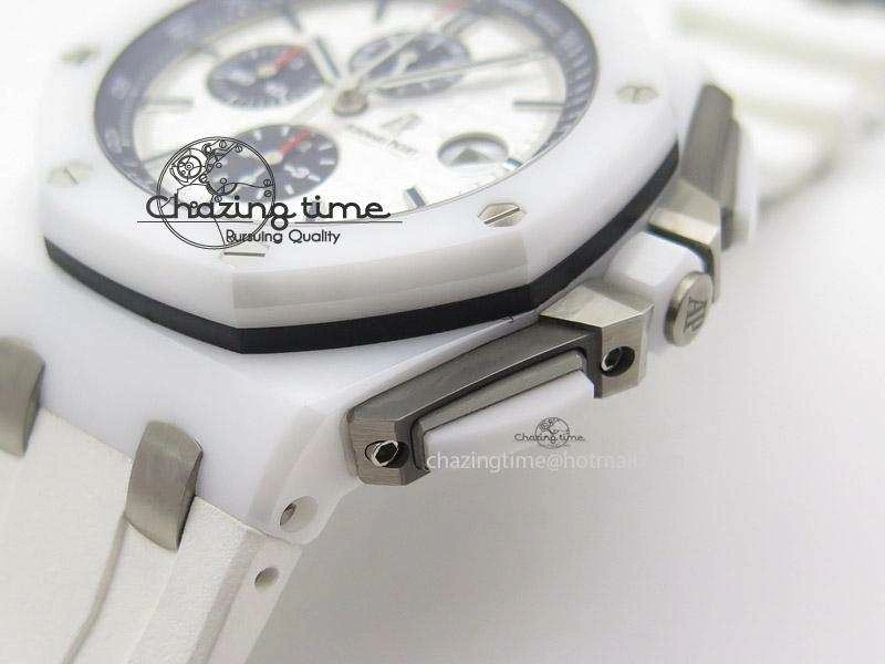 Royal Oak Offshore 44mm Real White Ceramic JF Best Edition A Sustainable 5117