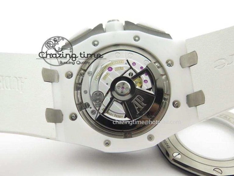 Royal Oak Offshore 44mm Real White Ceramic JF Best Edition A Sustainable 5117