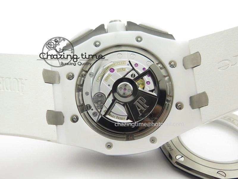 Royal Oak Offshore 44mm Real White Ceramic JF Best Edition A Sustainable 5117